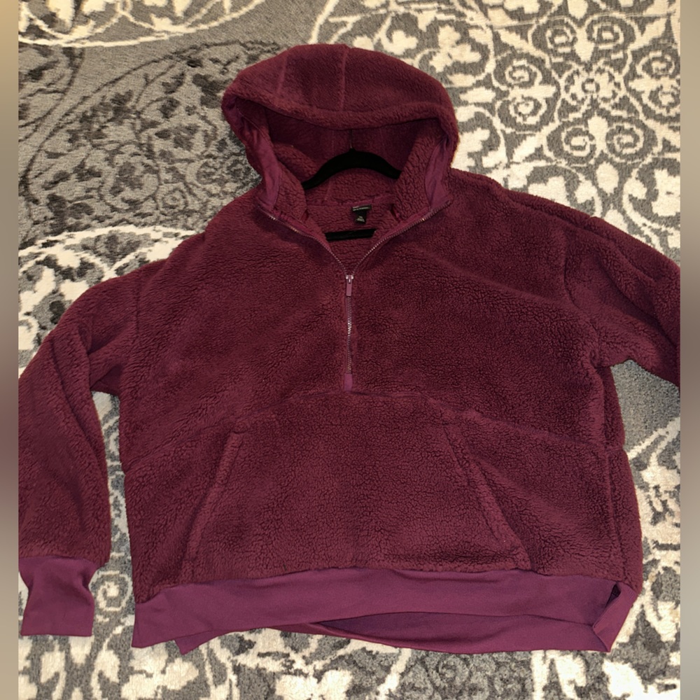 All in Motion Sherpa Quarter Zip Hoodie